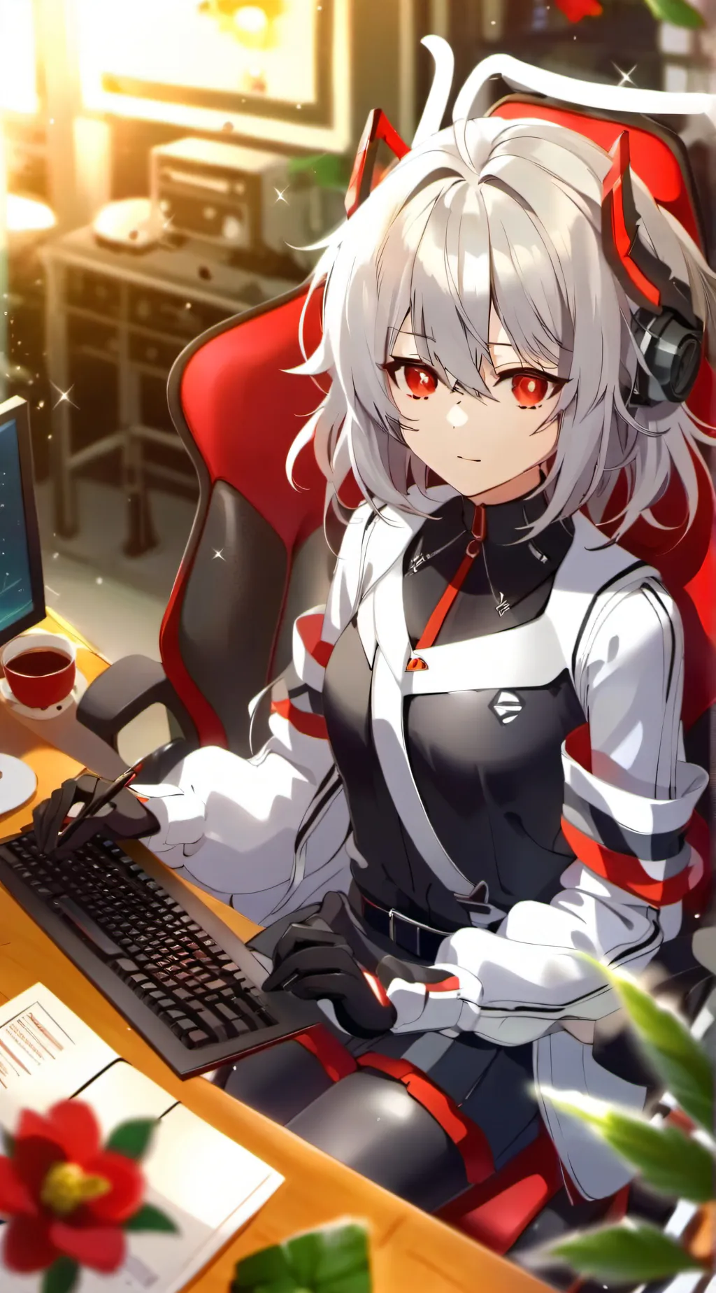 ai character: MHA Doors Edition background