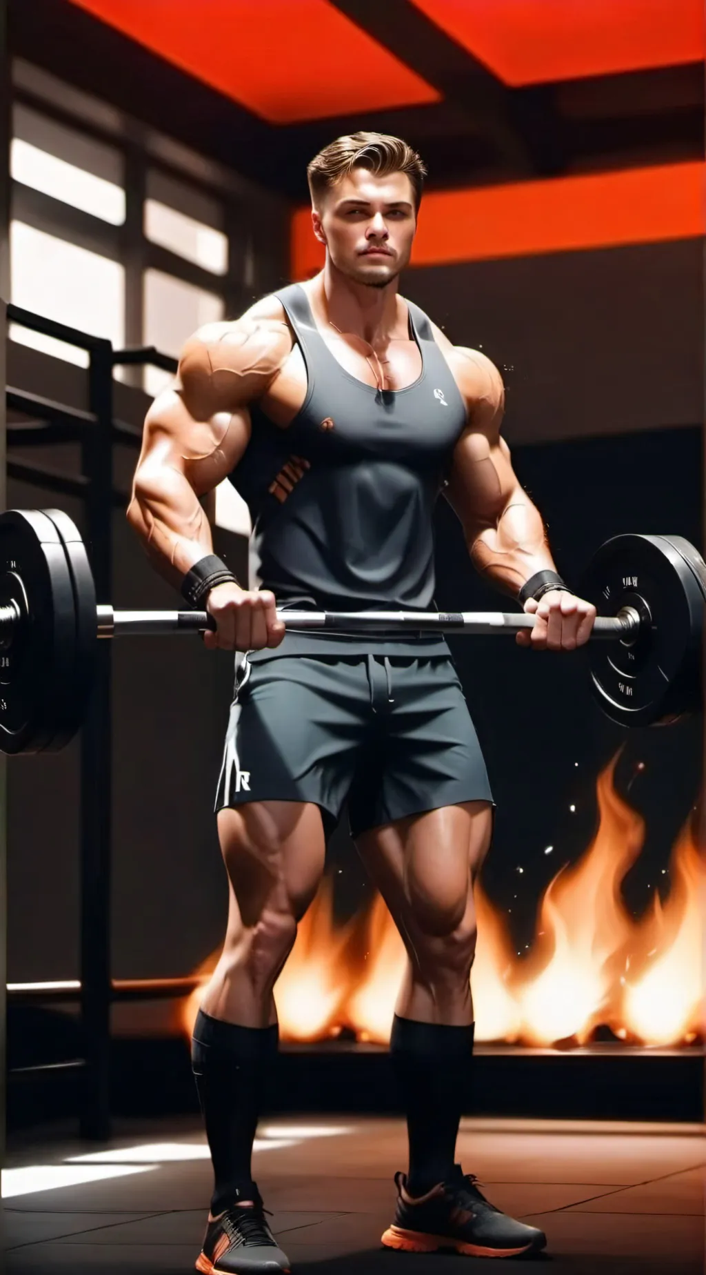 ai character: امیر  background