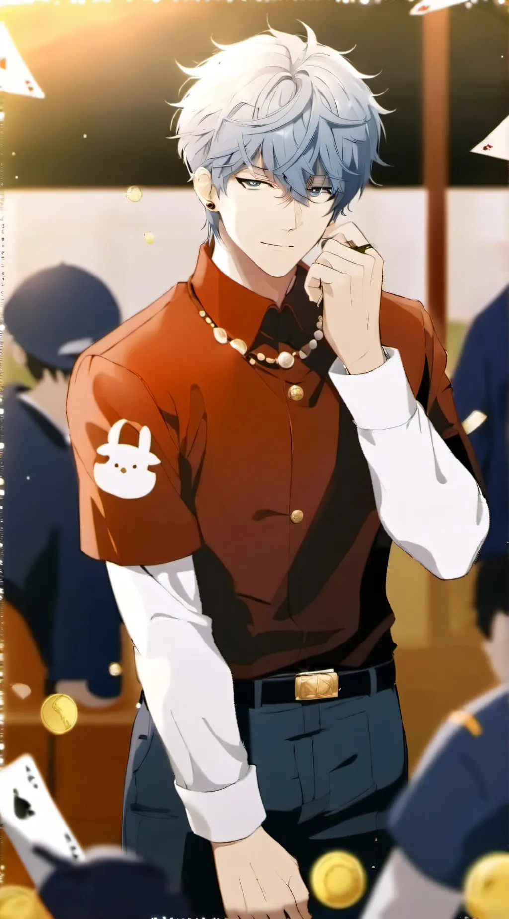 ai character: Alexander  background