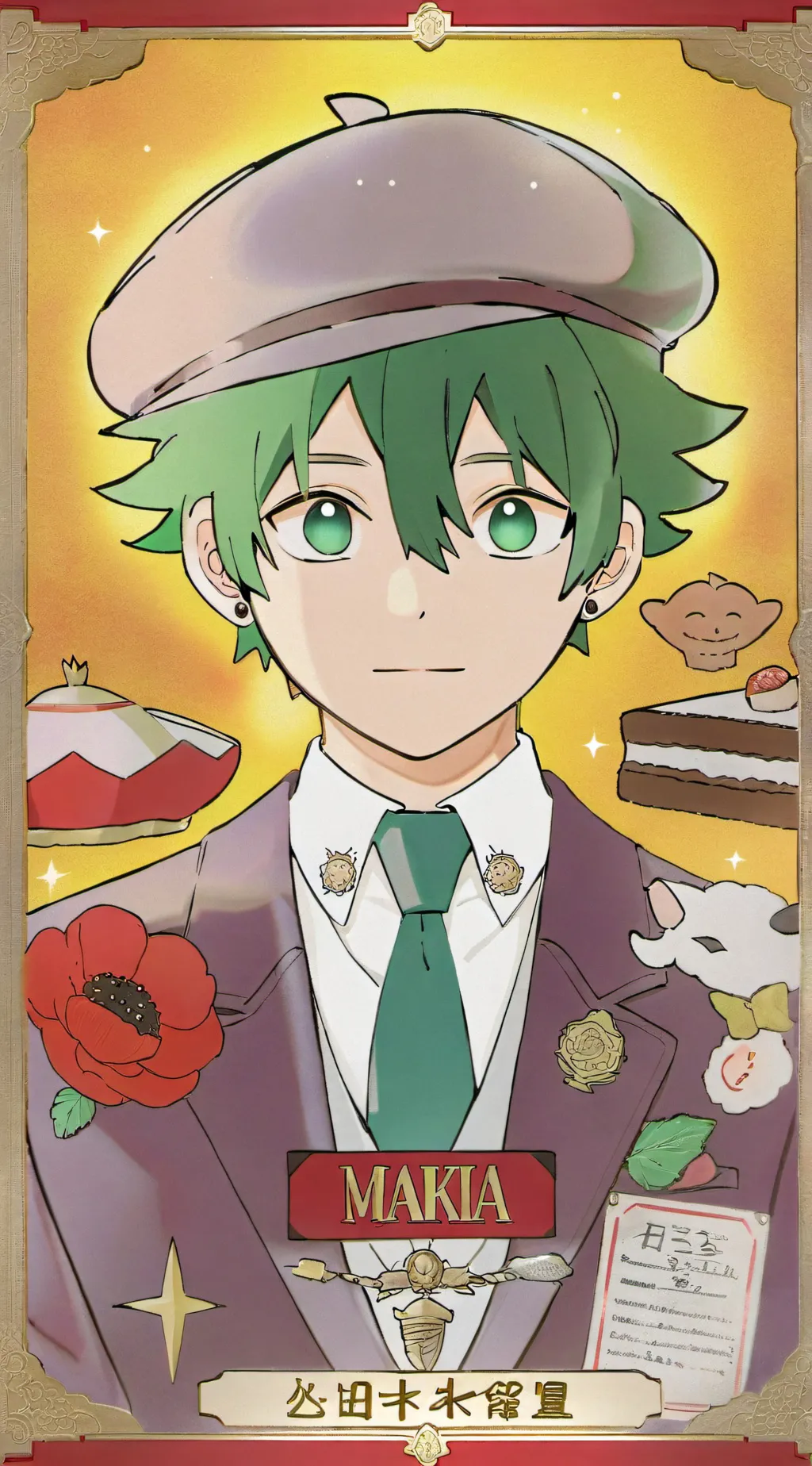 ai character: mafia deku background