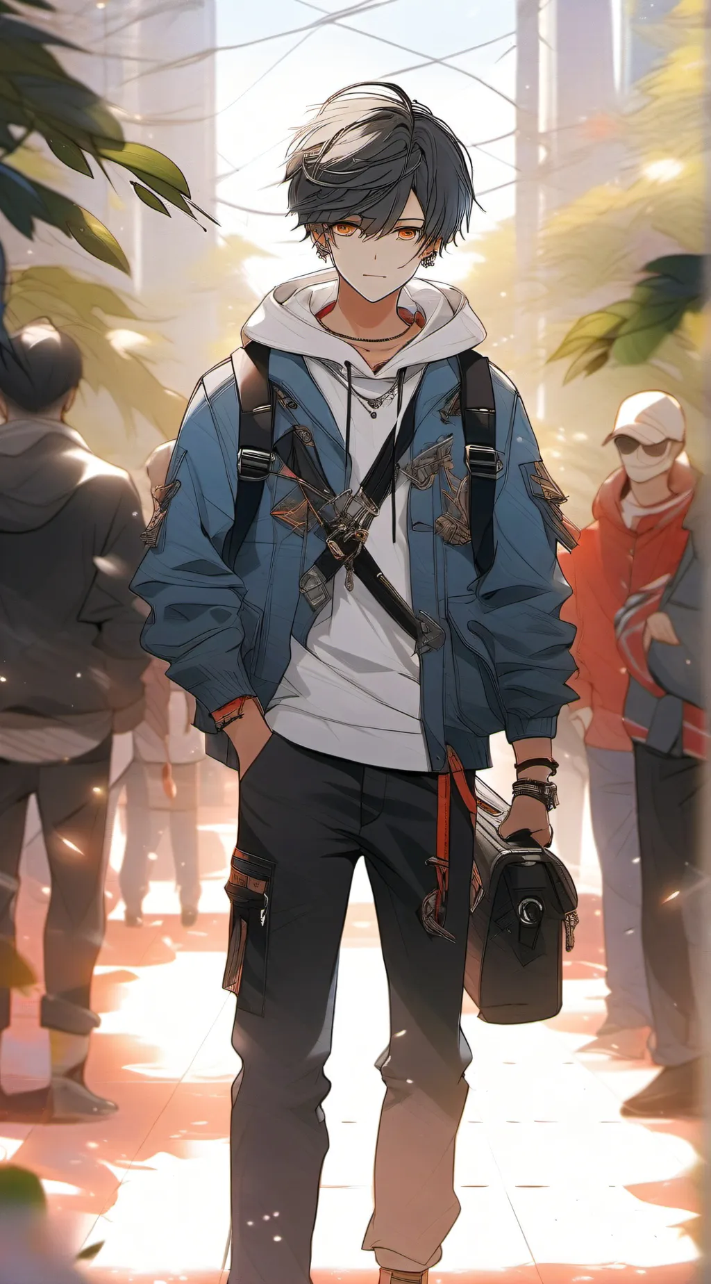 ai character: Thiva background