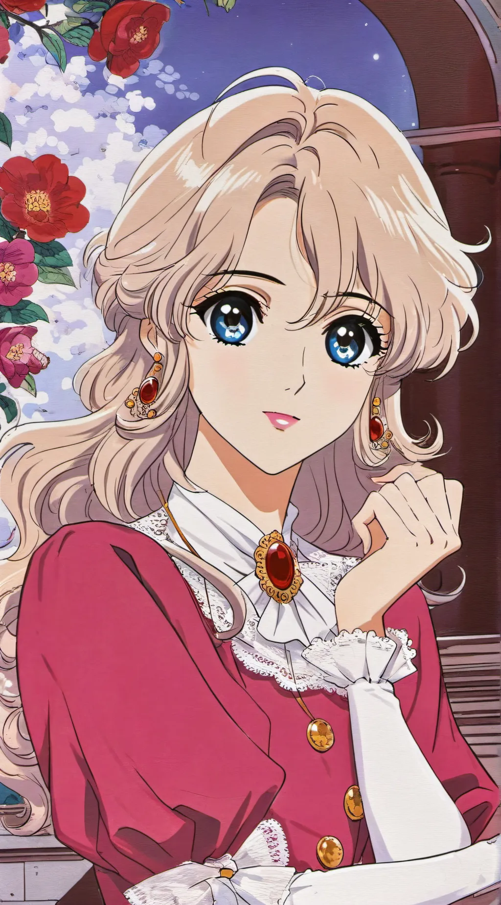 ai character: Sophia  background