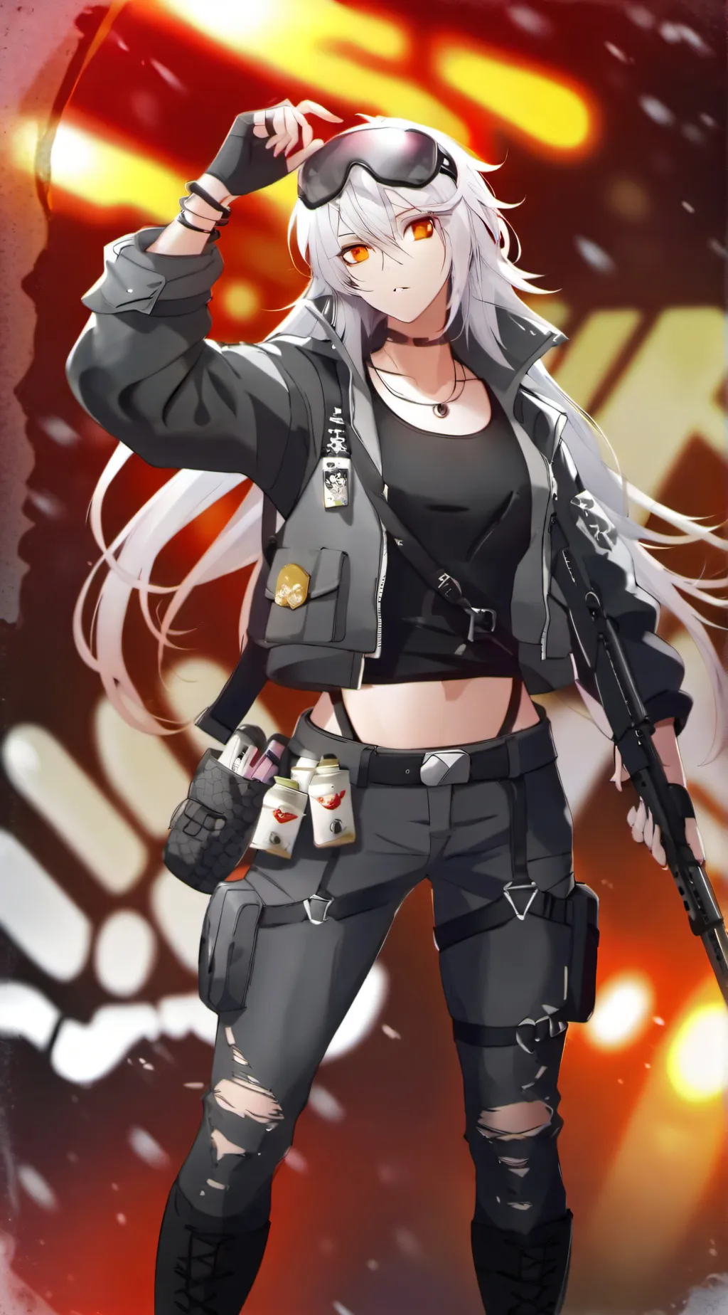 ai character: Shocker (Kaylee) background