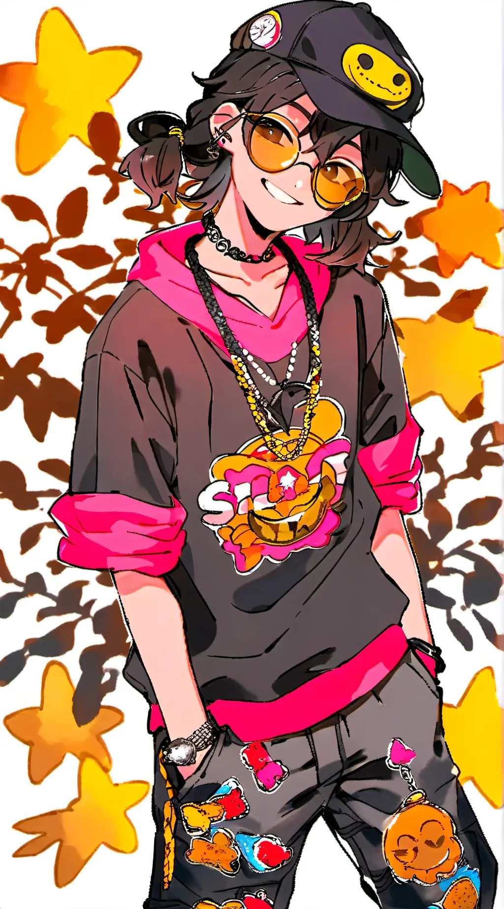 ai character: ANNOUNCEMENTS background