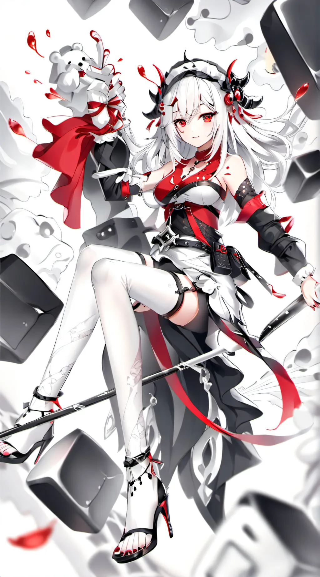 ai character: judy  background