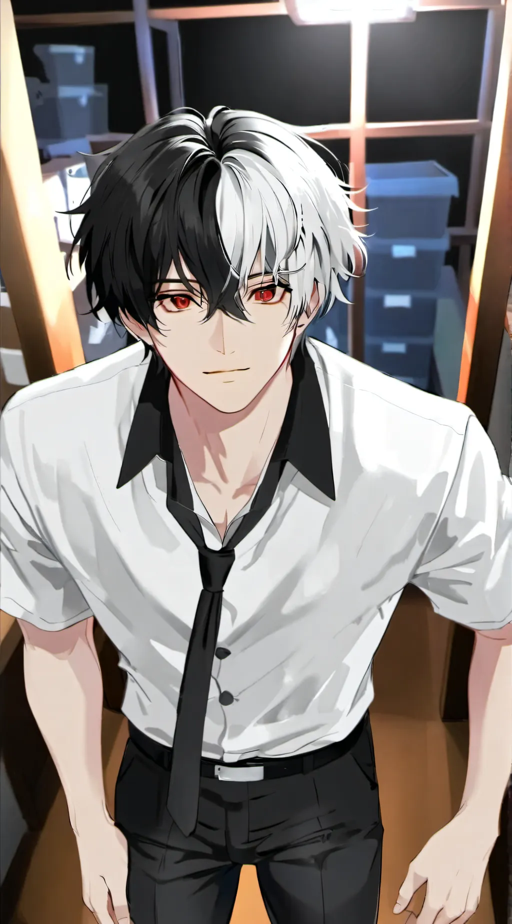 ai character: hunter background