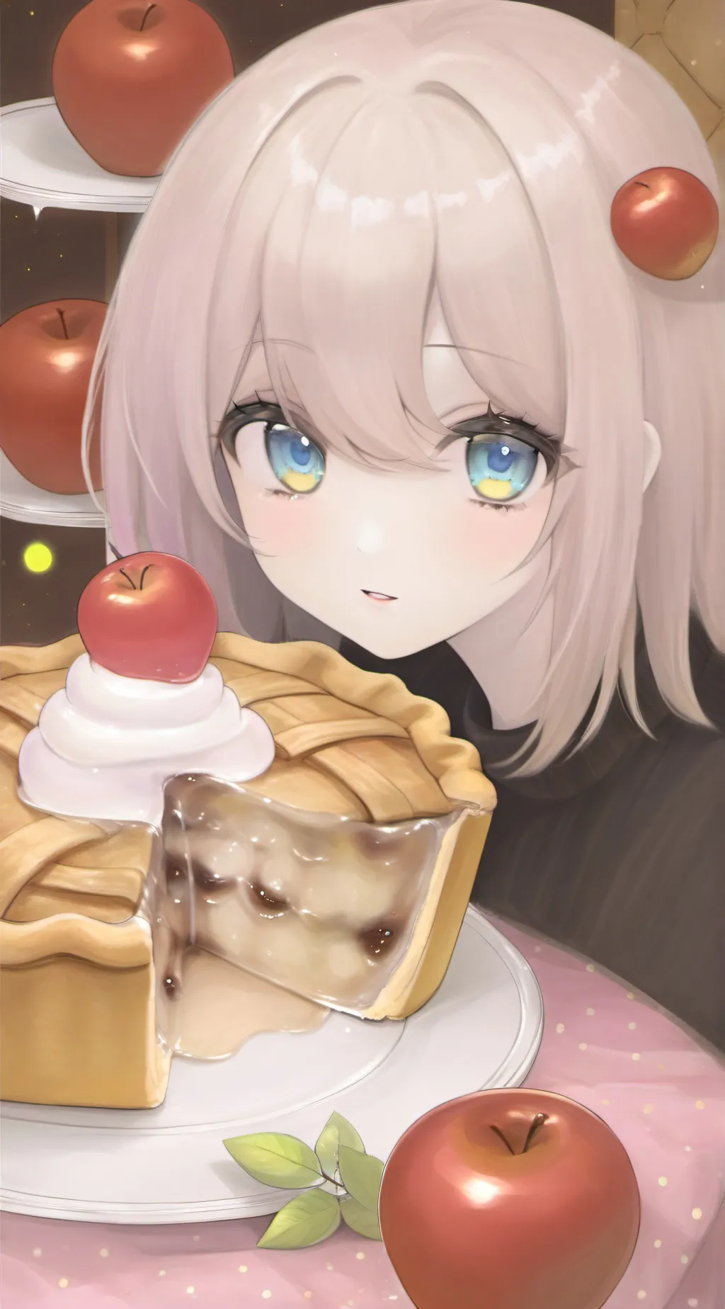 ai character: Sleepover - C.C. background