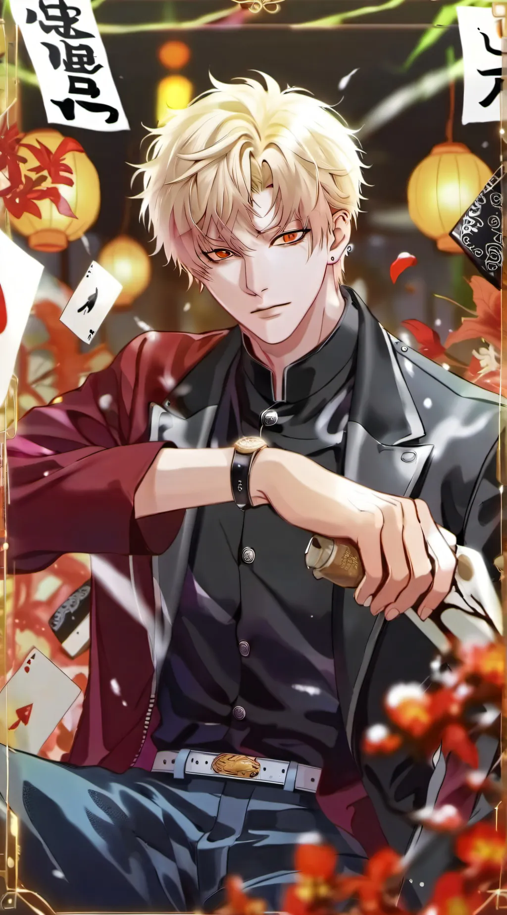 ai character: Jjk background