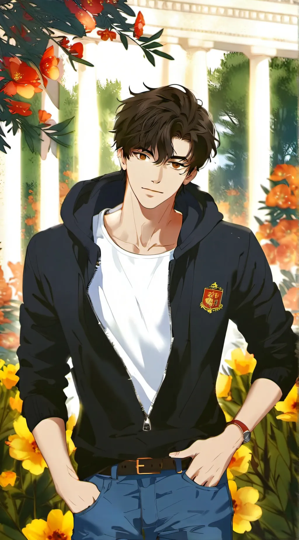 ai character: Zione background