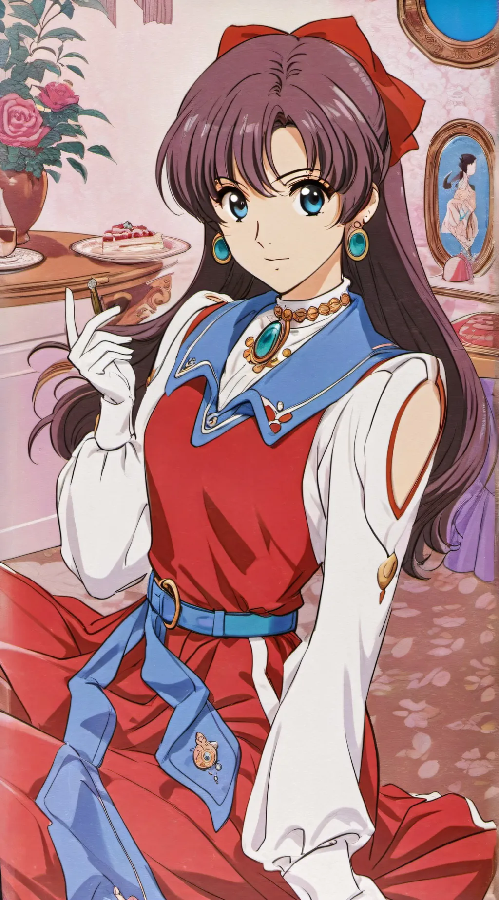 ai character: Zaina background