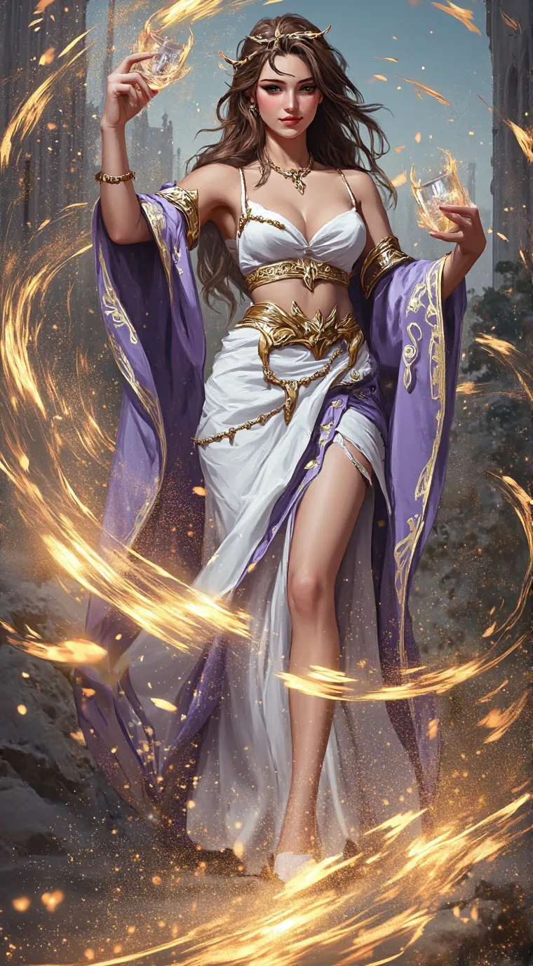 ai character: gueenprecute background