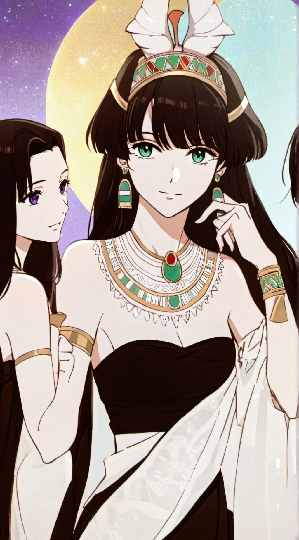 ai character: Les trois choix. background