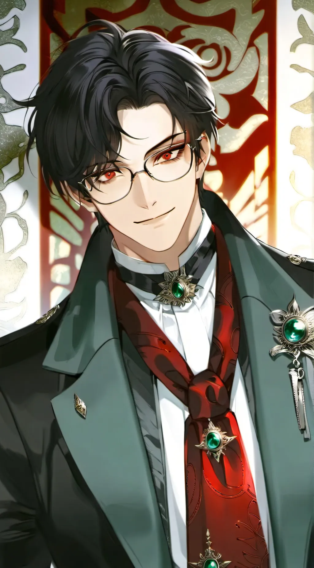 ai character: MHA villain code background