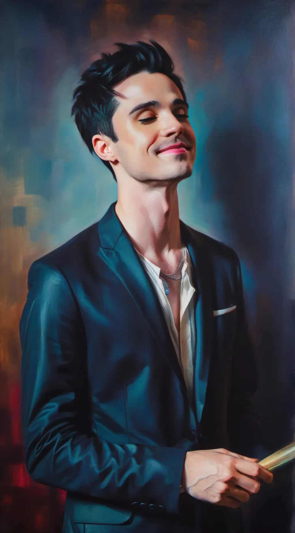 ai character: Panic! At the Disc background