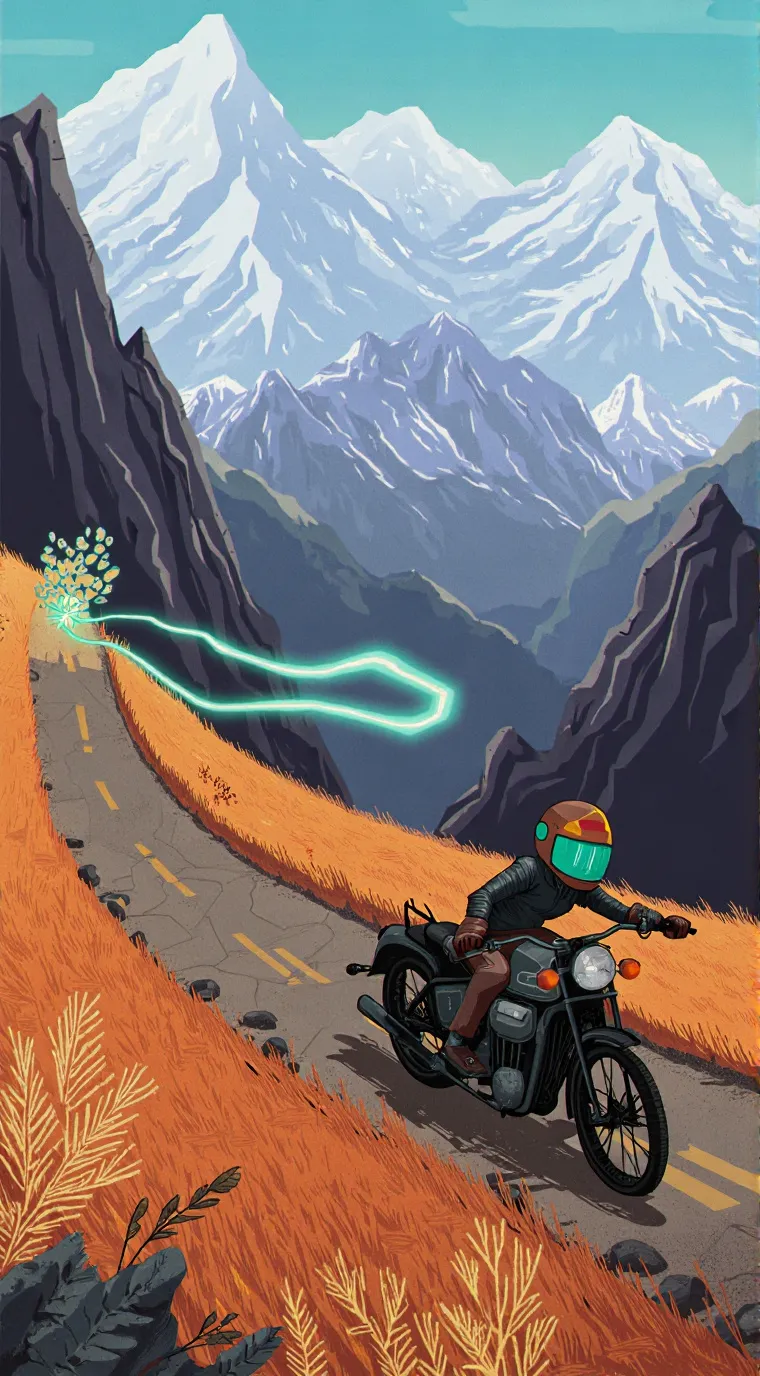 ai character: ARNOLD  background