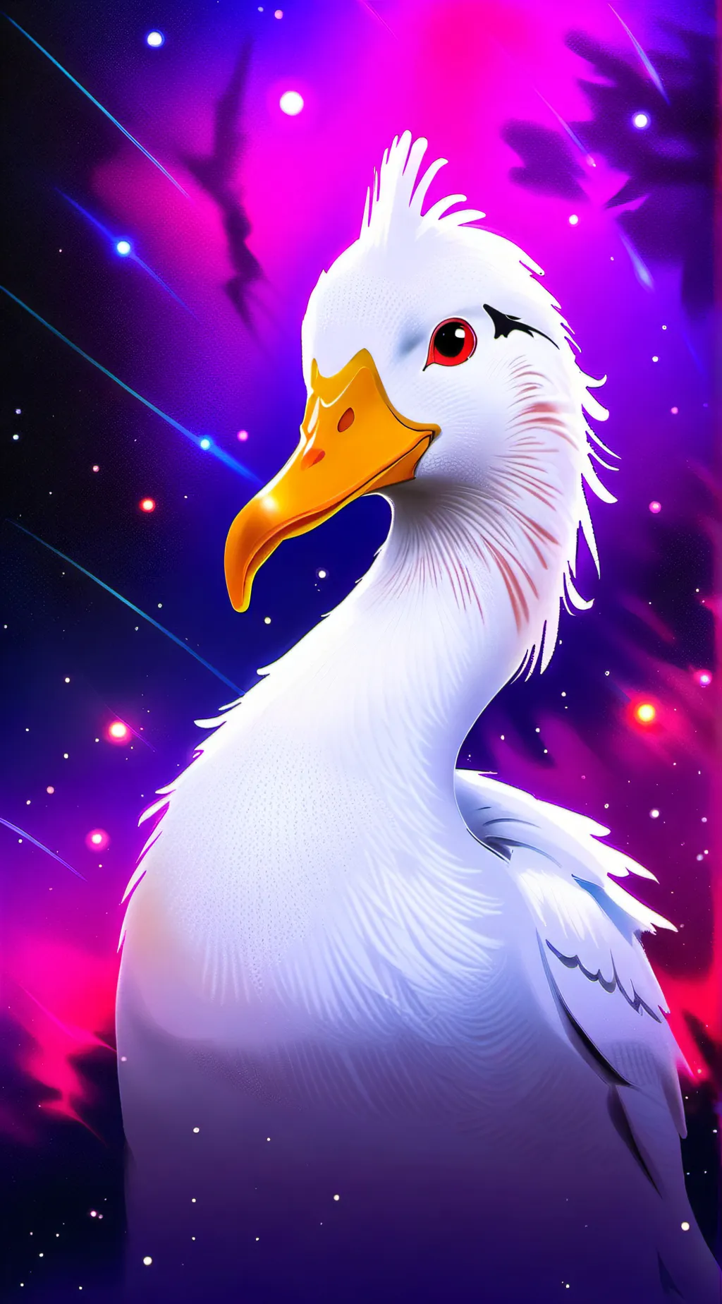 ai character: Silly goose background