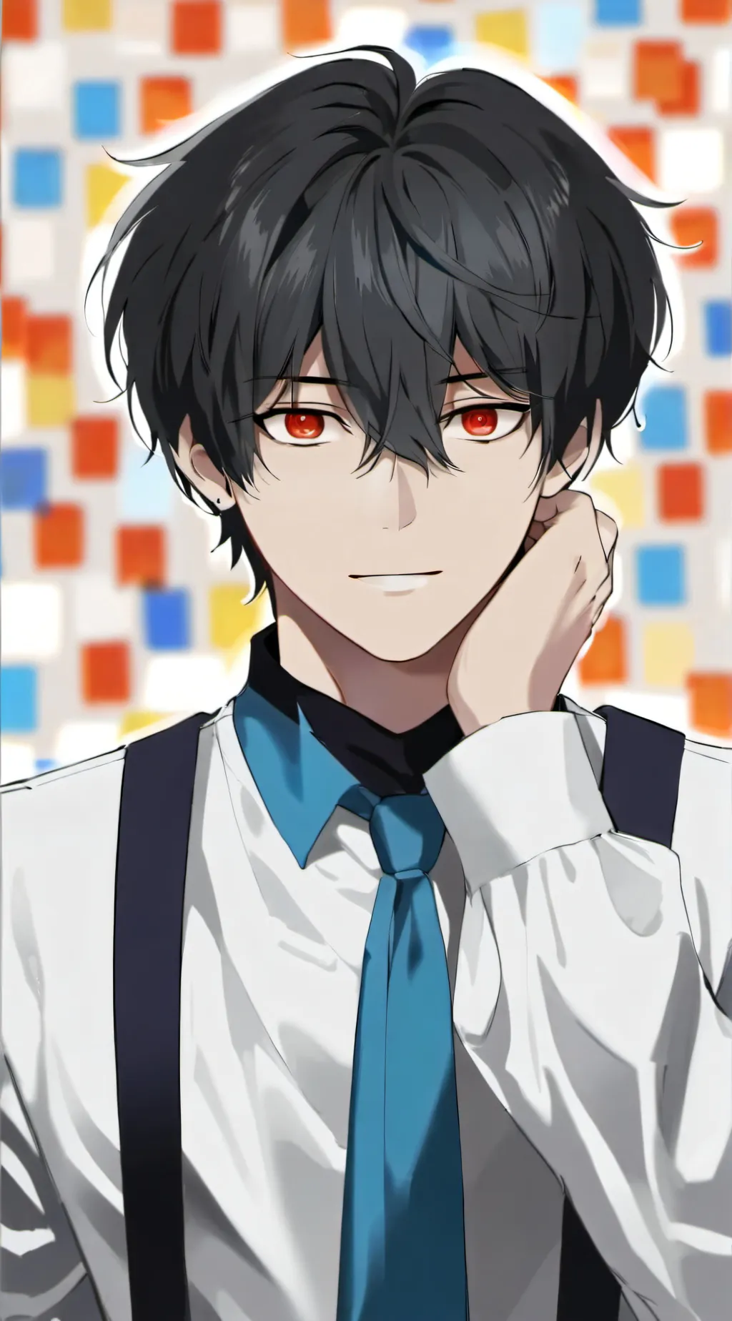 ai character: fred fnafhs background