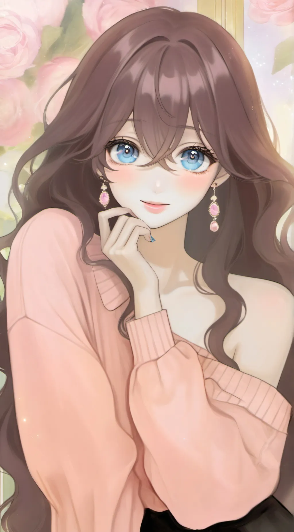 ai character: ￼￼ Bella background