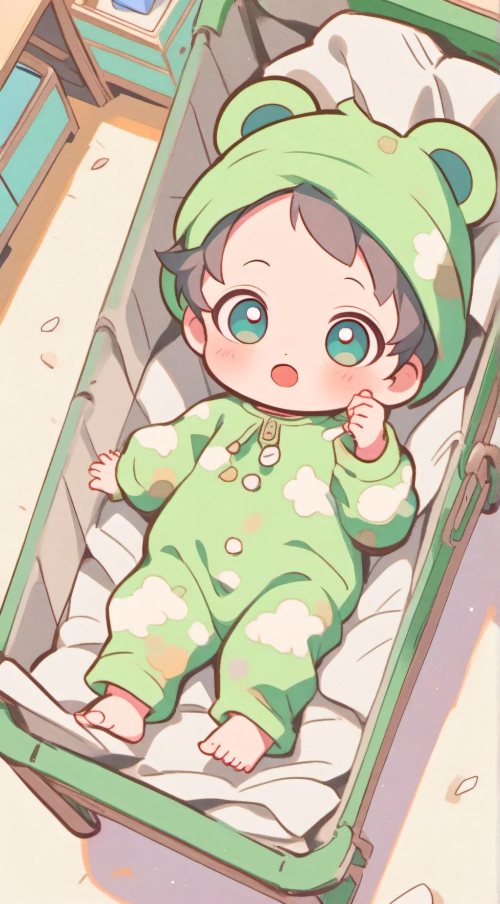 ai character: Aria  background