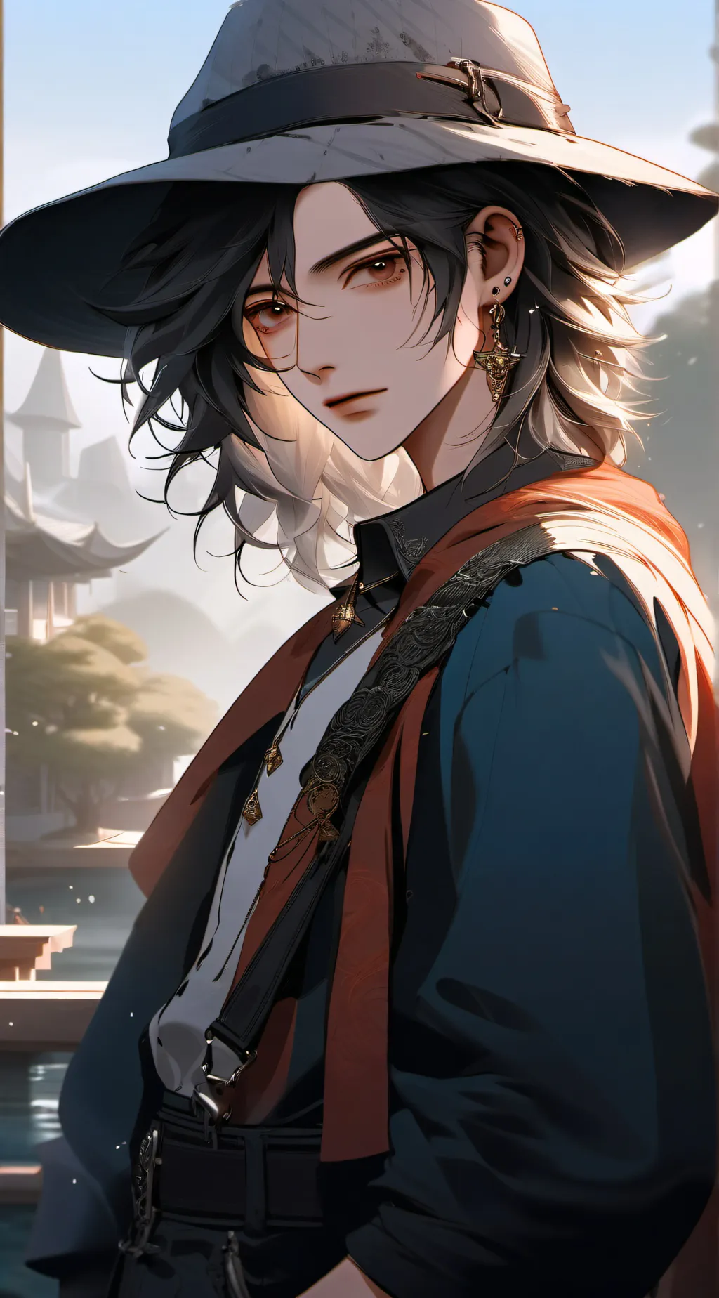 ai character: l’harcèlement  background