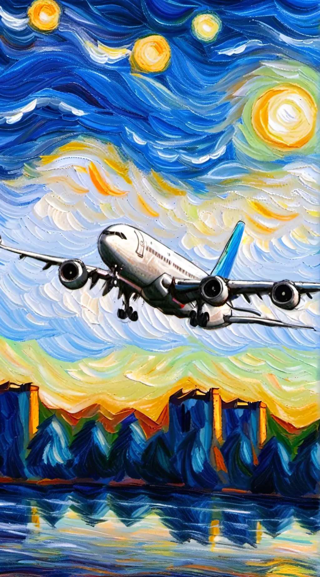 ai character: ✈️Airplane✈️ background