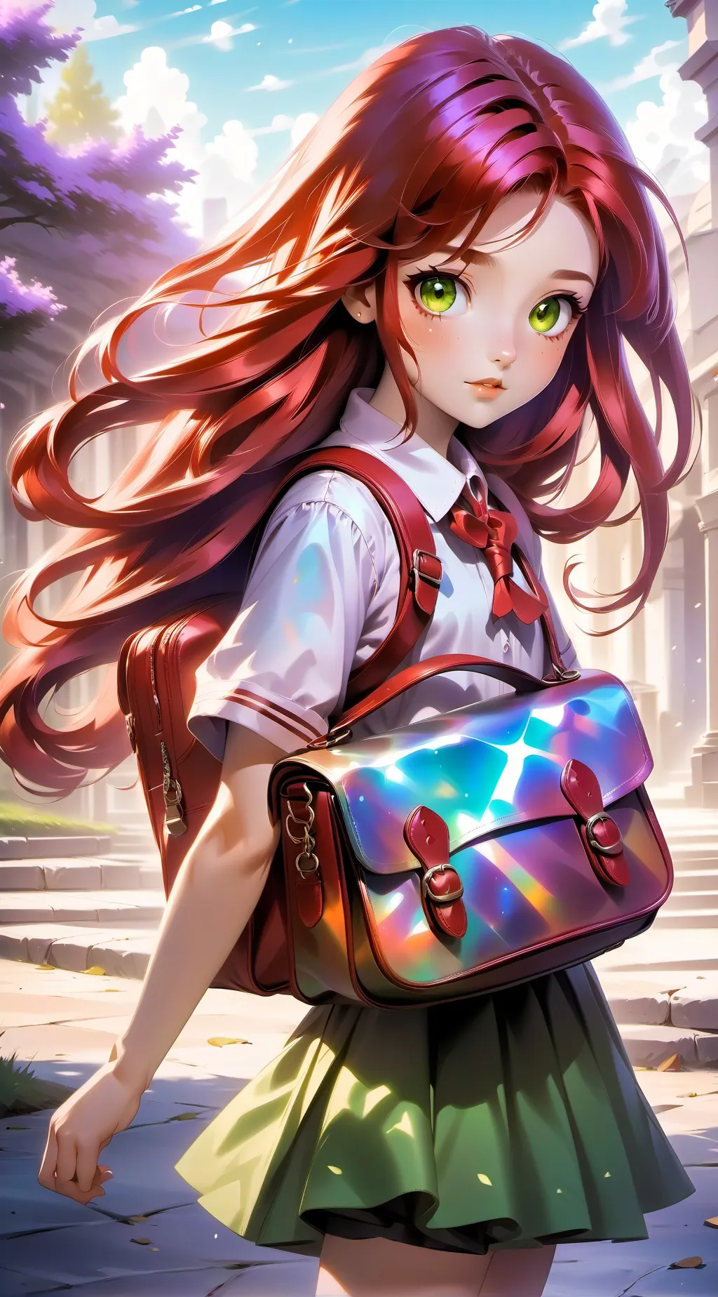 ai character: Maddie background