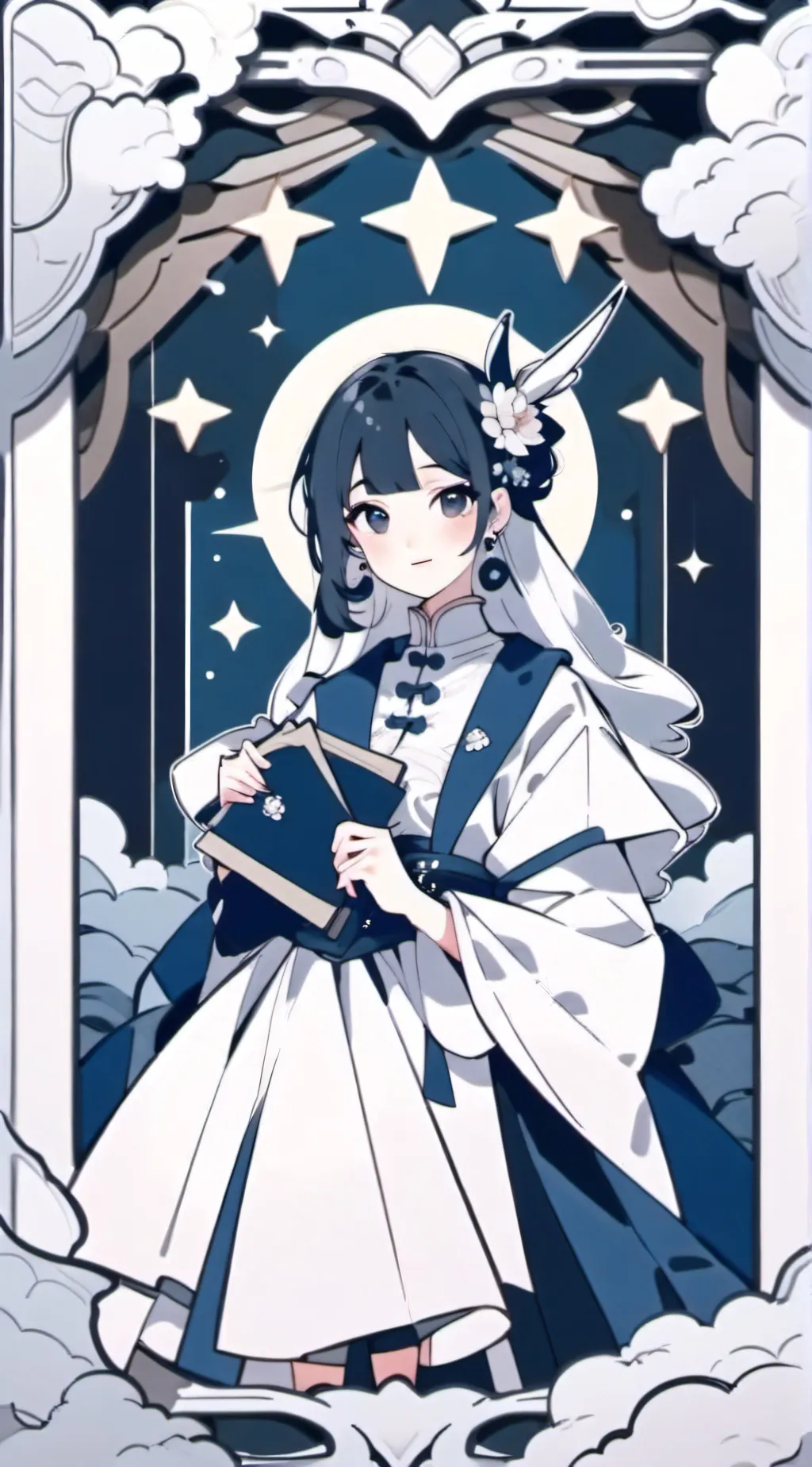 ai character: hope  background