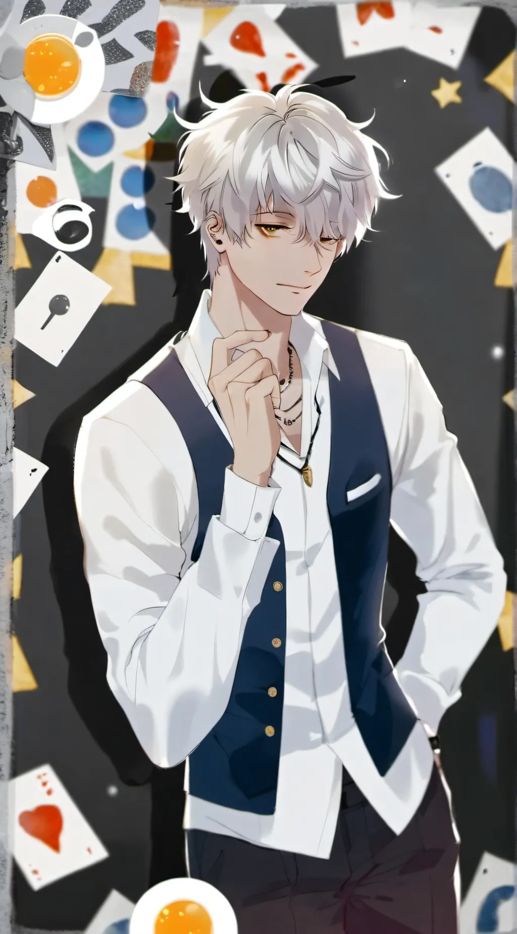 ai character: Lucas background