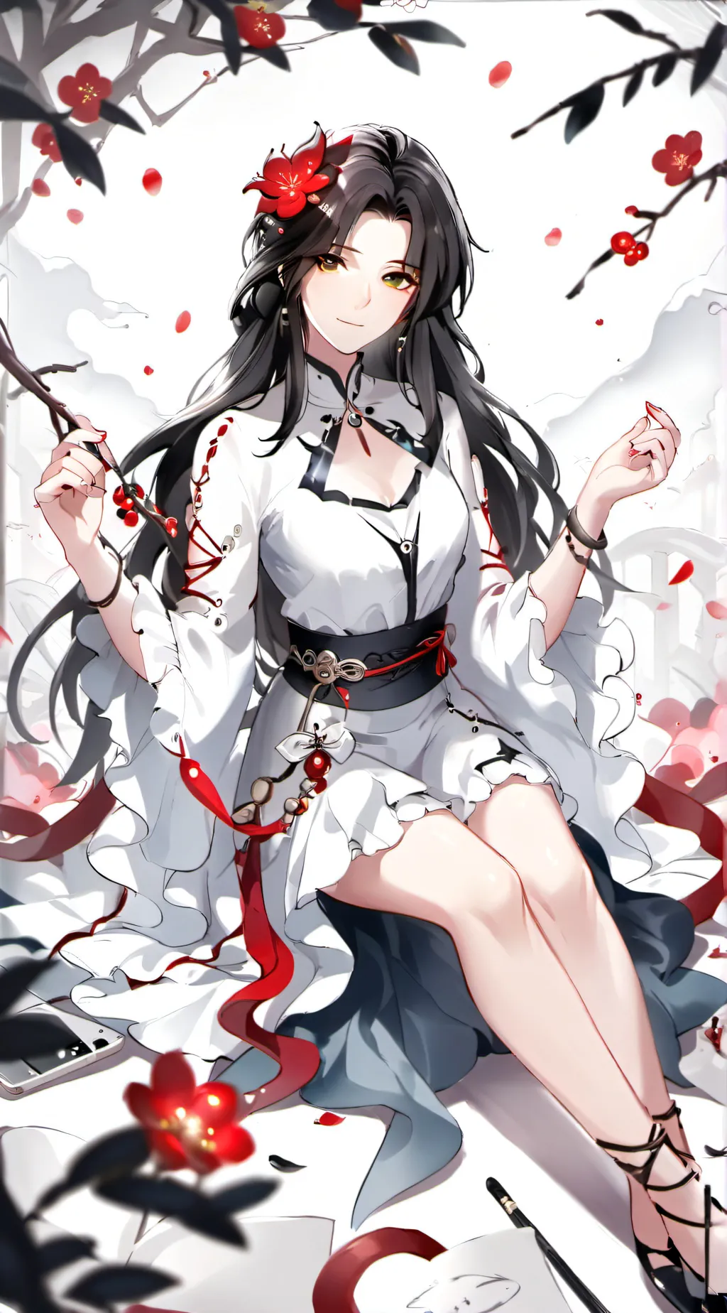 ai character: YUIKIRA LAURENT  background