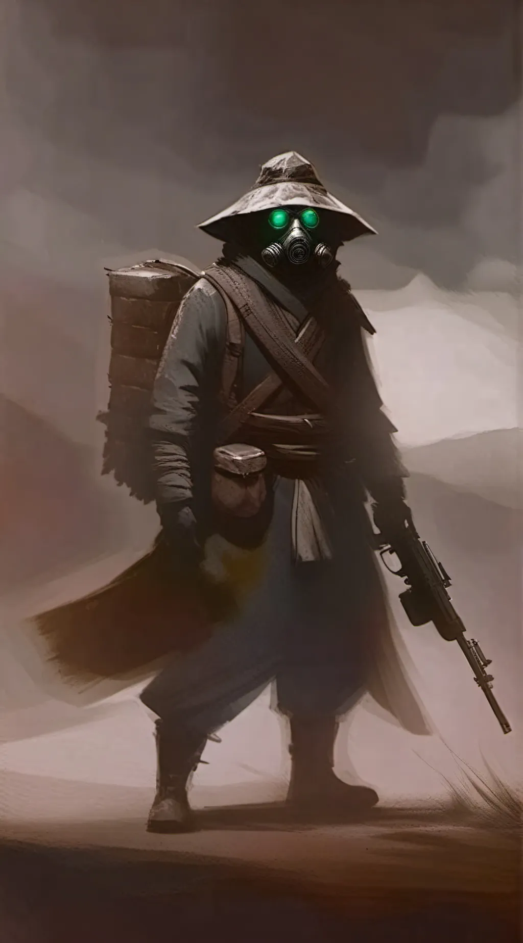 ai character: the flamethrower background