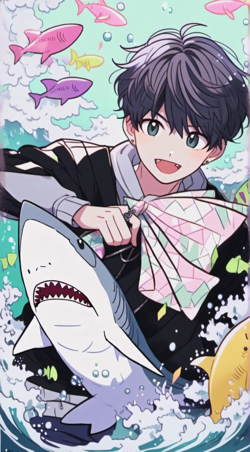 ai character: Calum  background