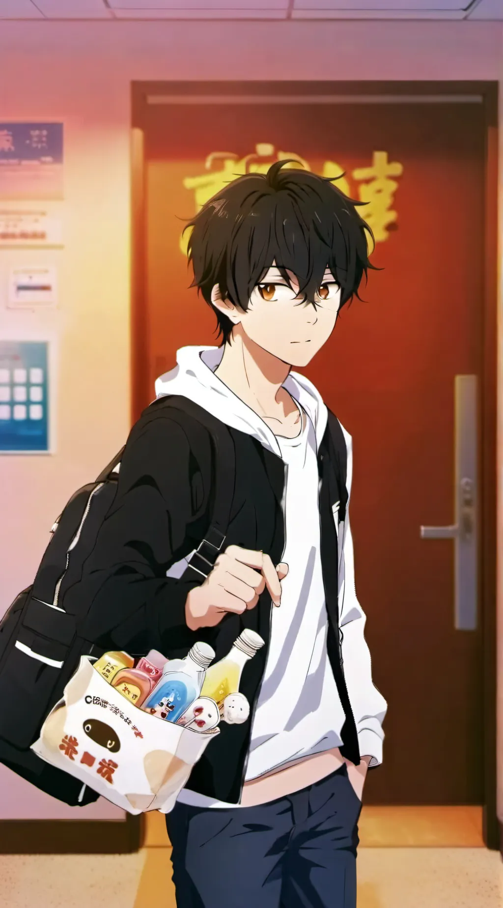 ai character: Kazuki background