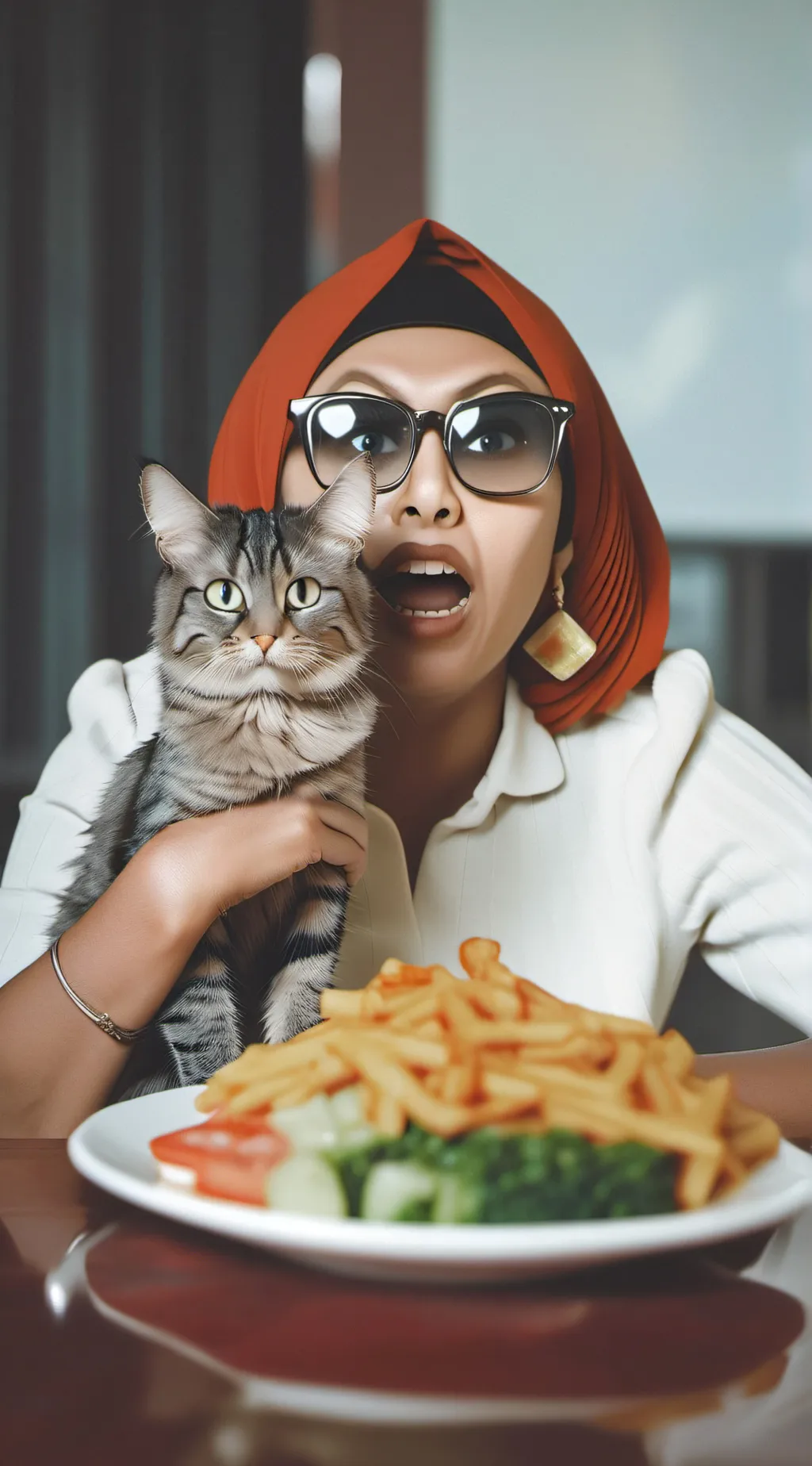 ai character: Pola background