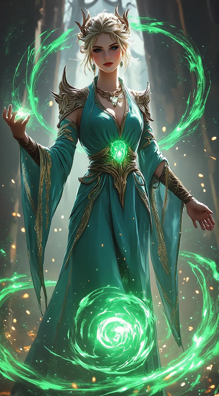 ai character: Element school. background