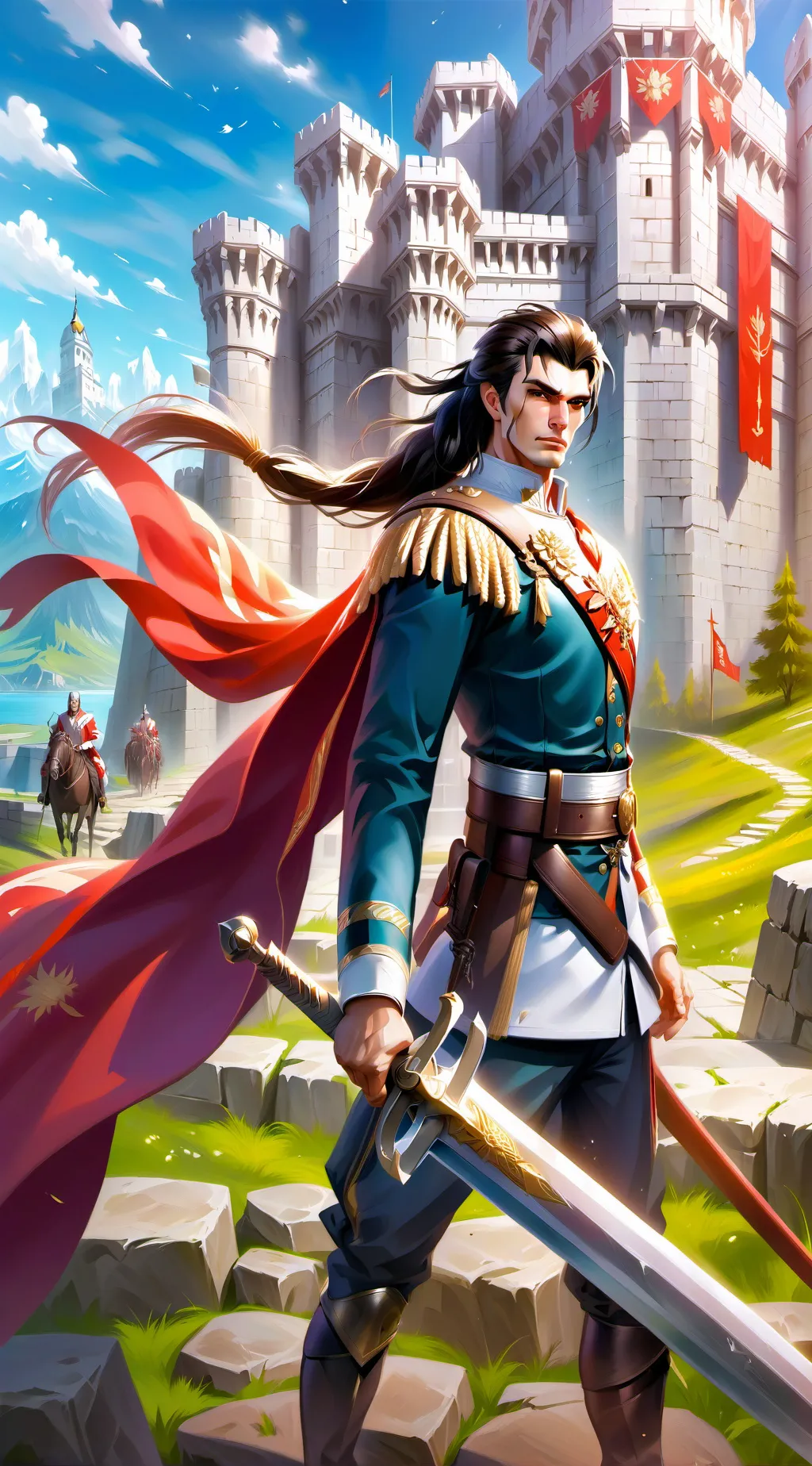 ai character: Sol background