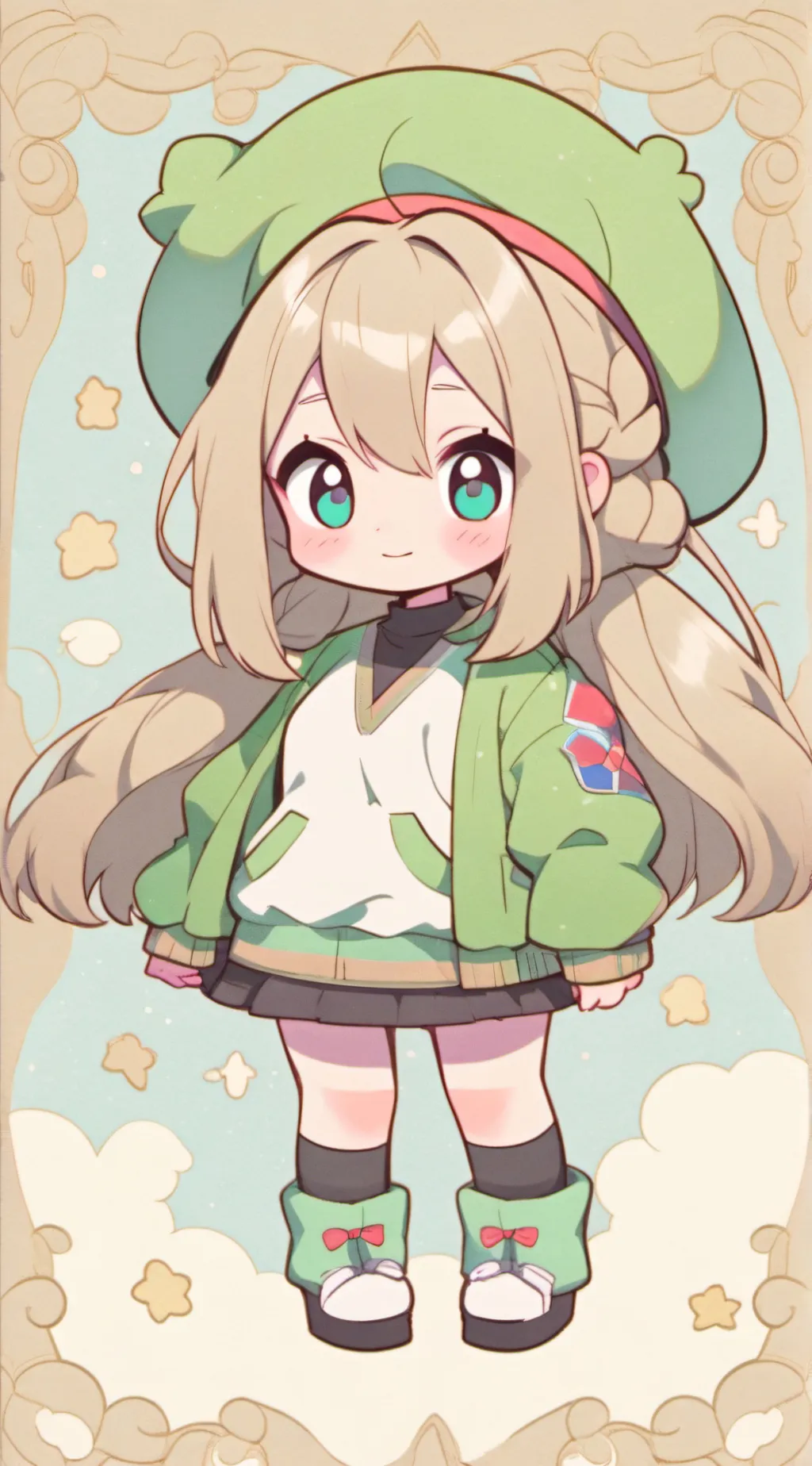 ai character: Parker  background