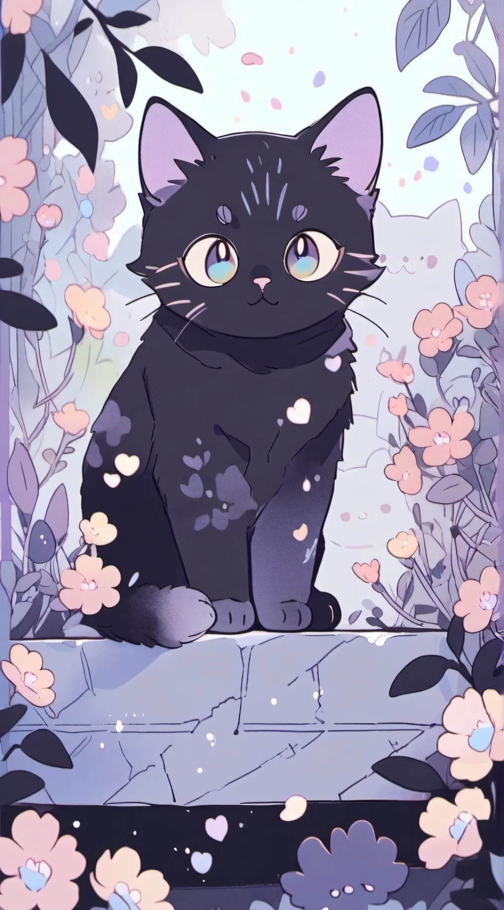 ai character: luna  background