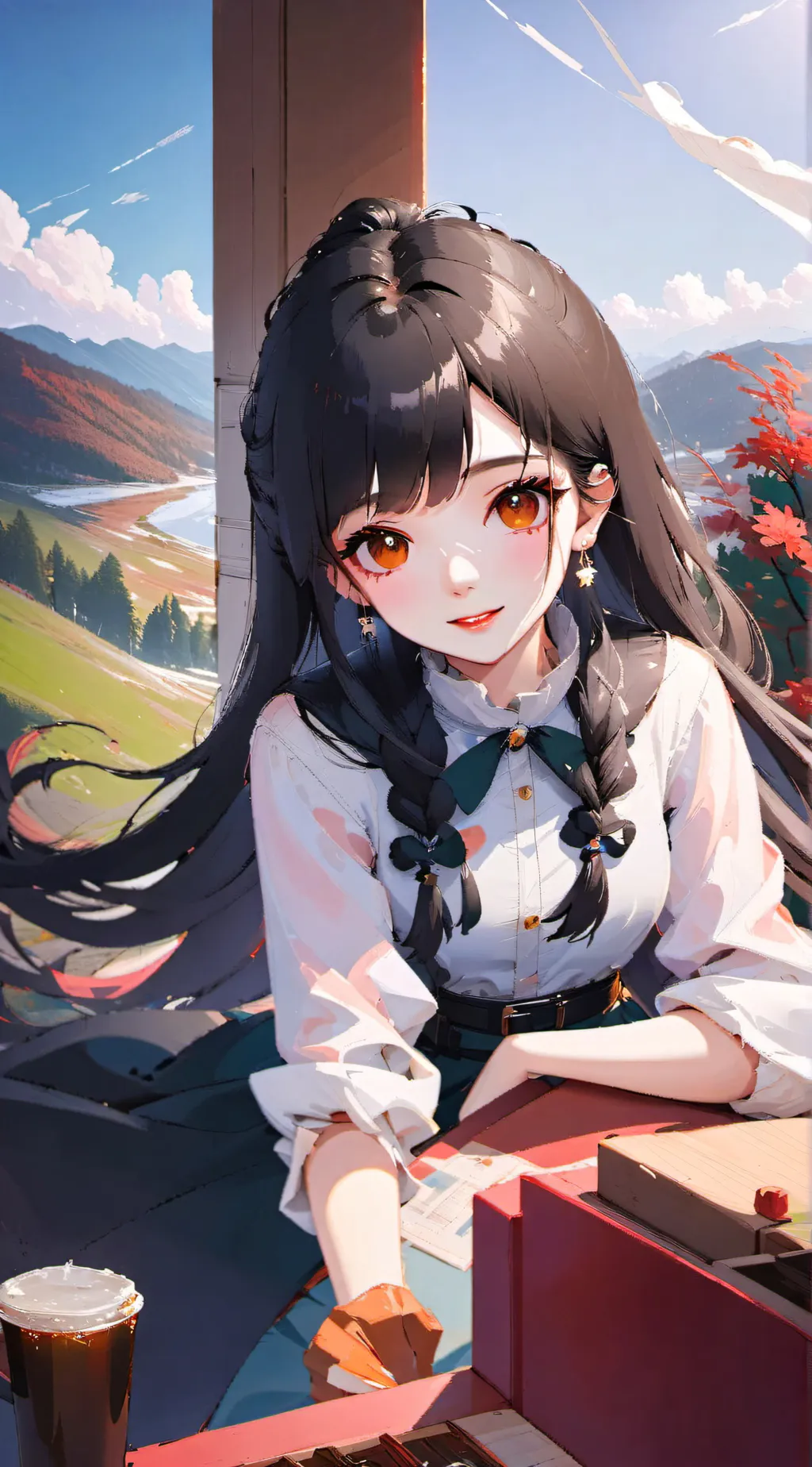 ai character: Nova background