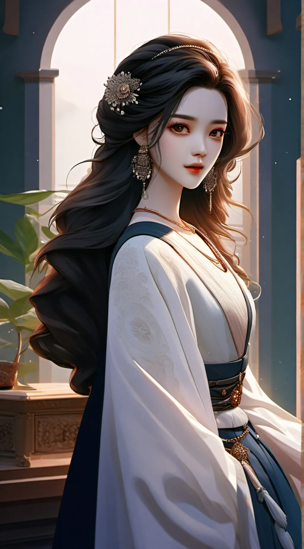 ai character: robô background