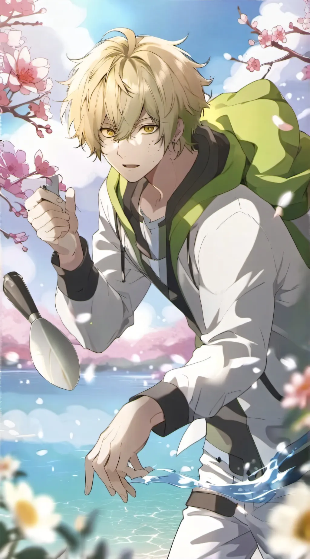 ai character: bakudeku  background