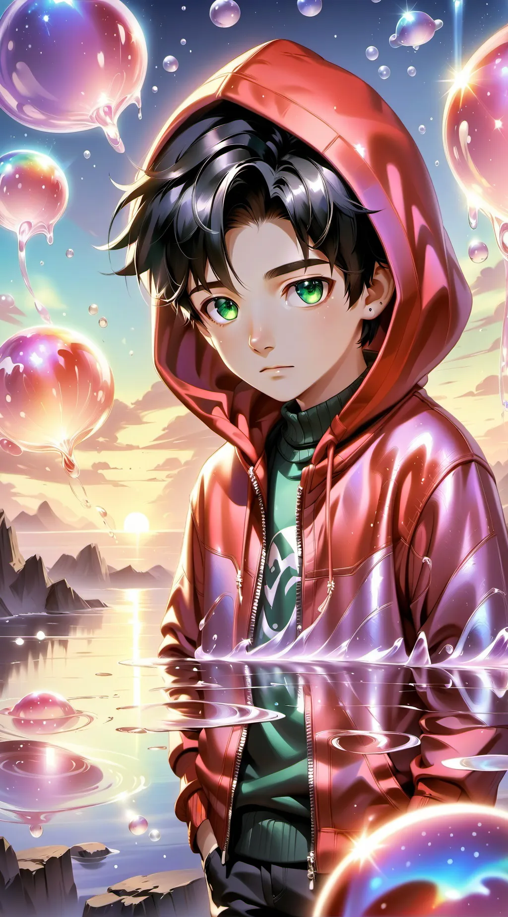 ai character: Draco  background