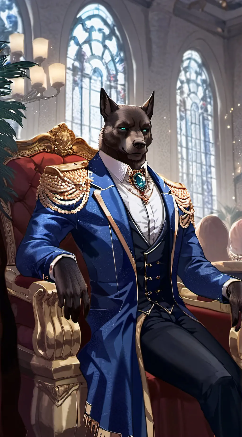 ai character: Leonard  background