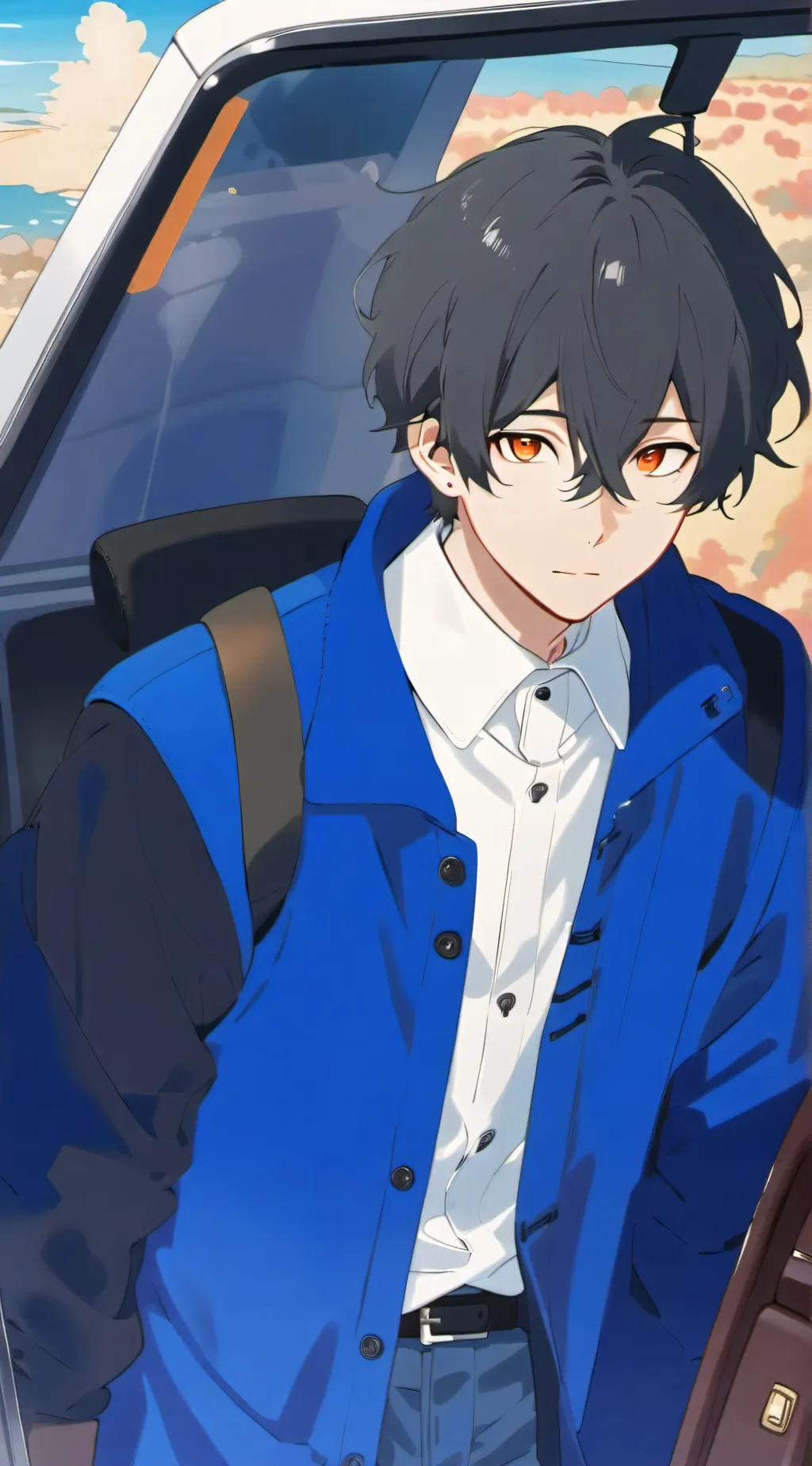 ai character: Kenime-kun background