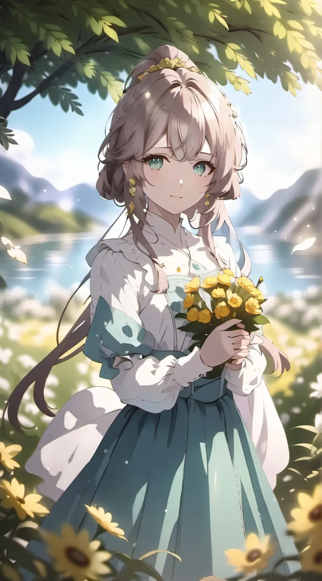 ai character: girlfriend   background