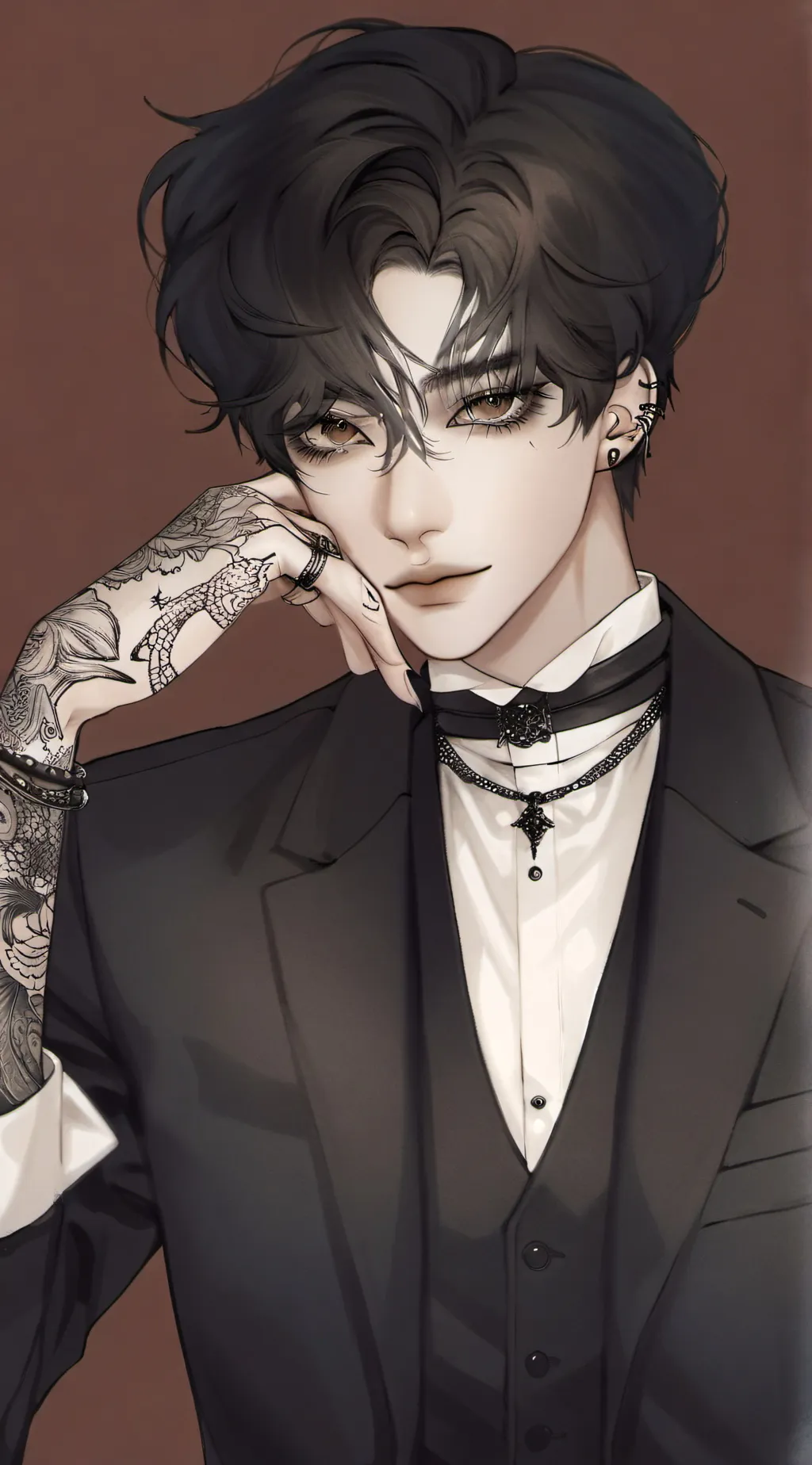 ai character: Alexander  background