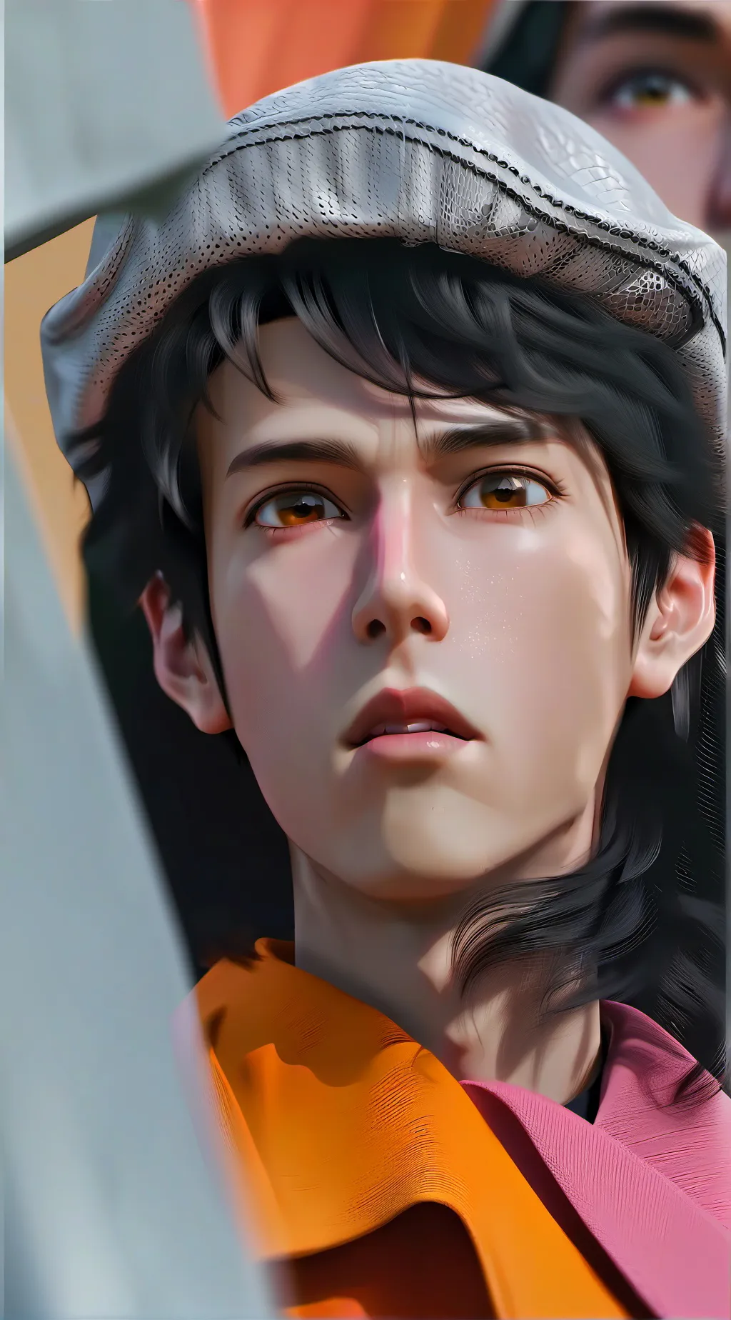 ai character: kibas village background