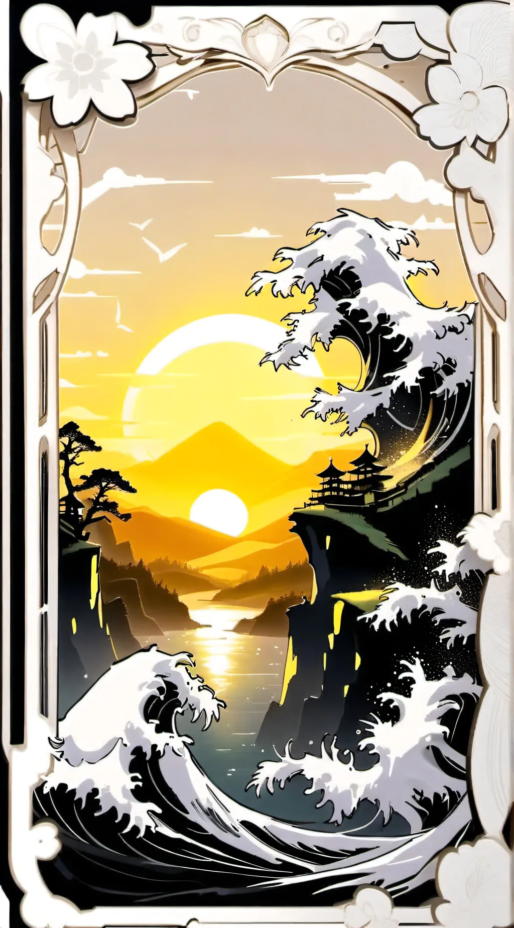 ai character: Brookhaven background