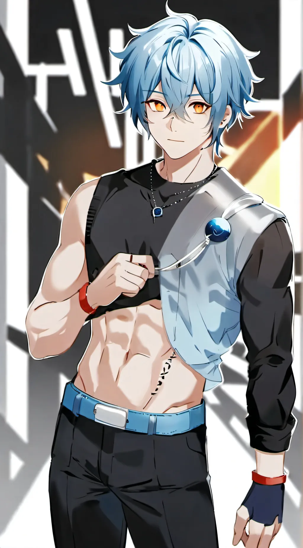 ai character: Xaio  background