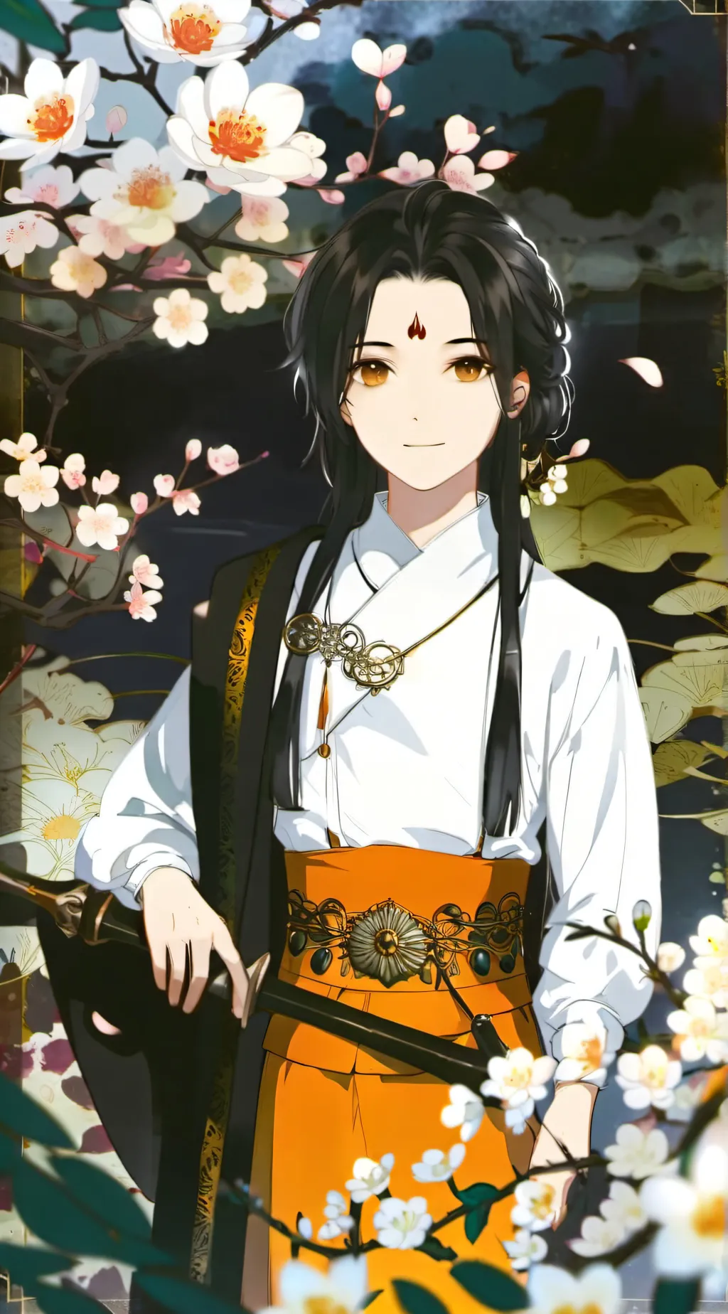 ai character: Kawaii background