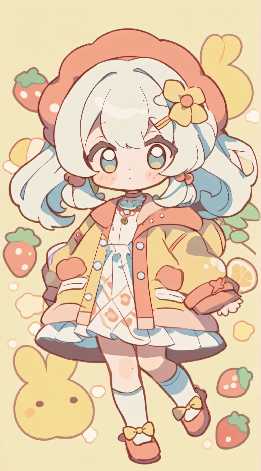 ai character: Mira background